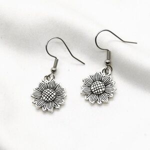 Sunflower earrings